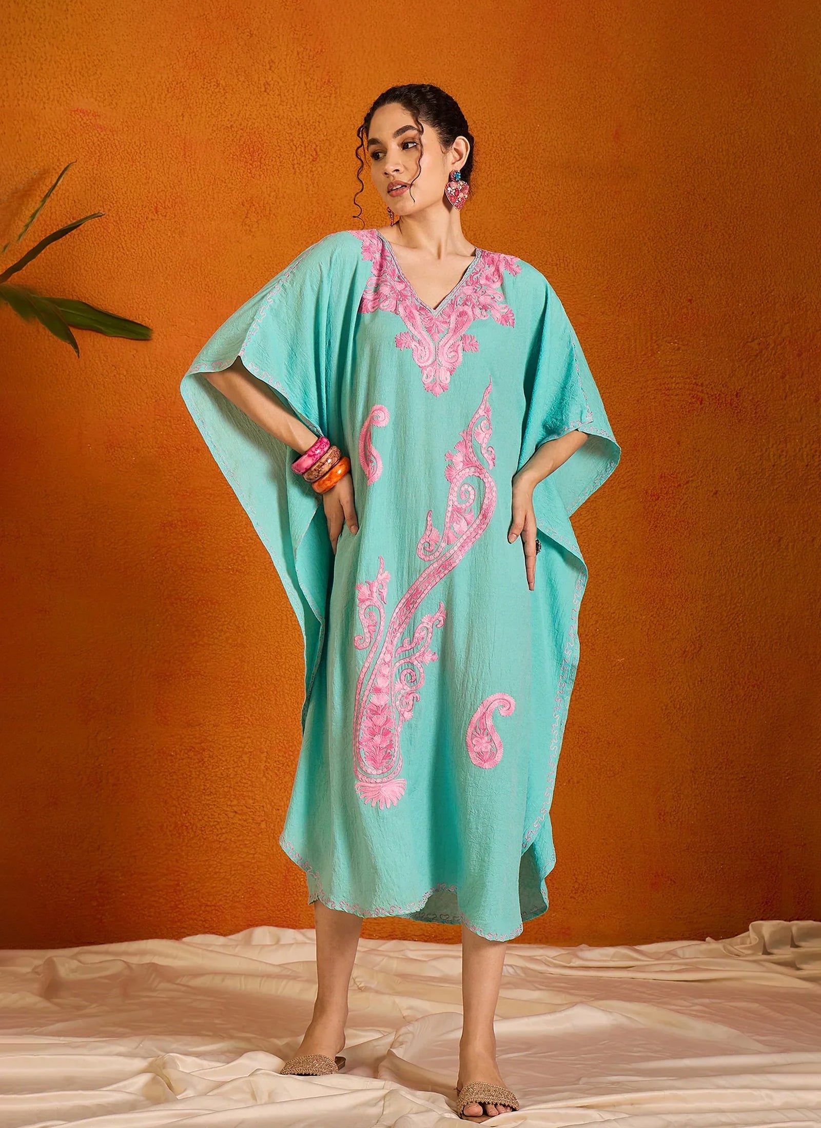 Kashmiri Dresses For Women Women Kaftans Shopnamastay