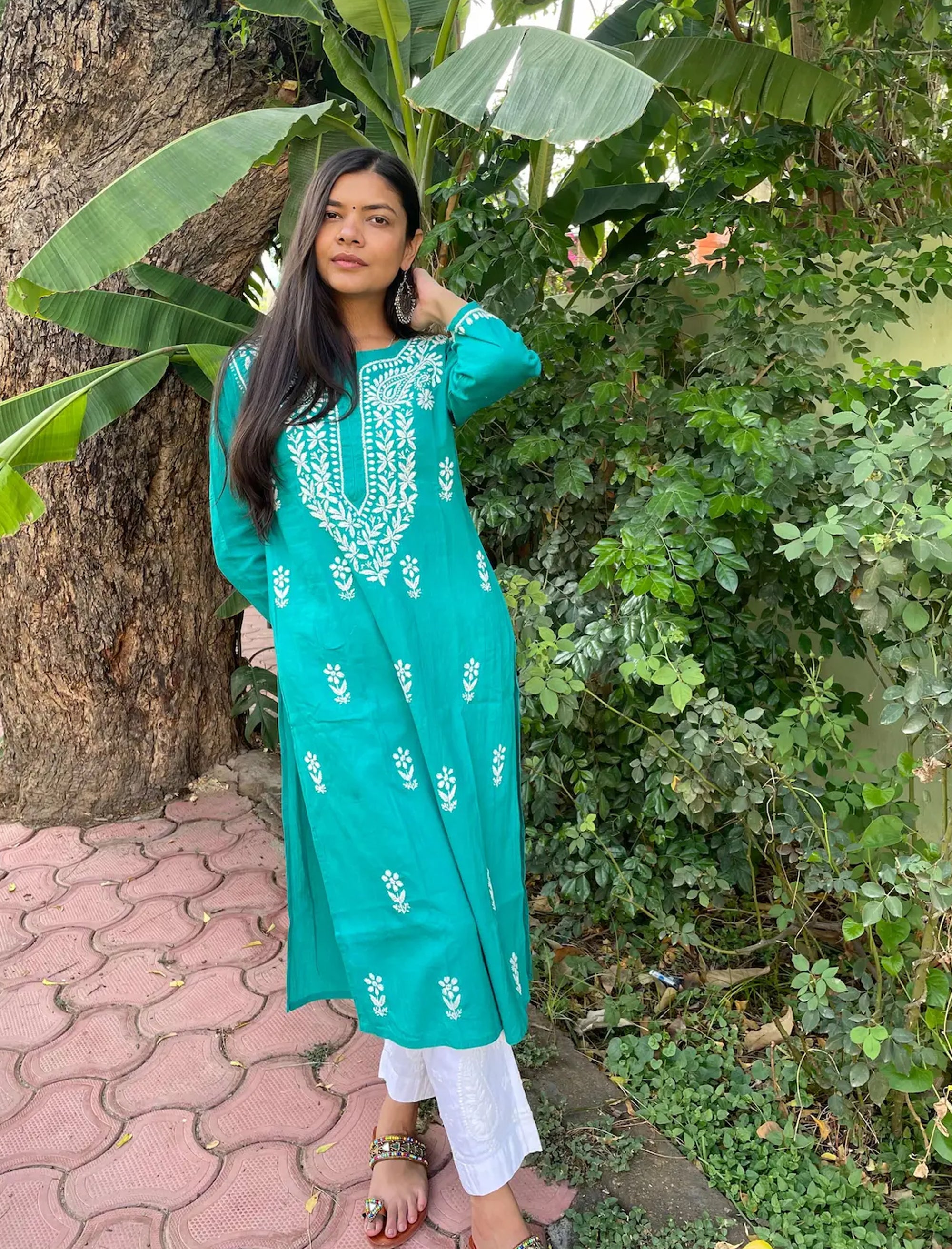 Aasma Chikankari Kurta