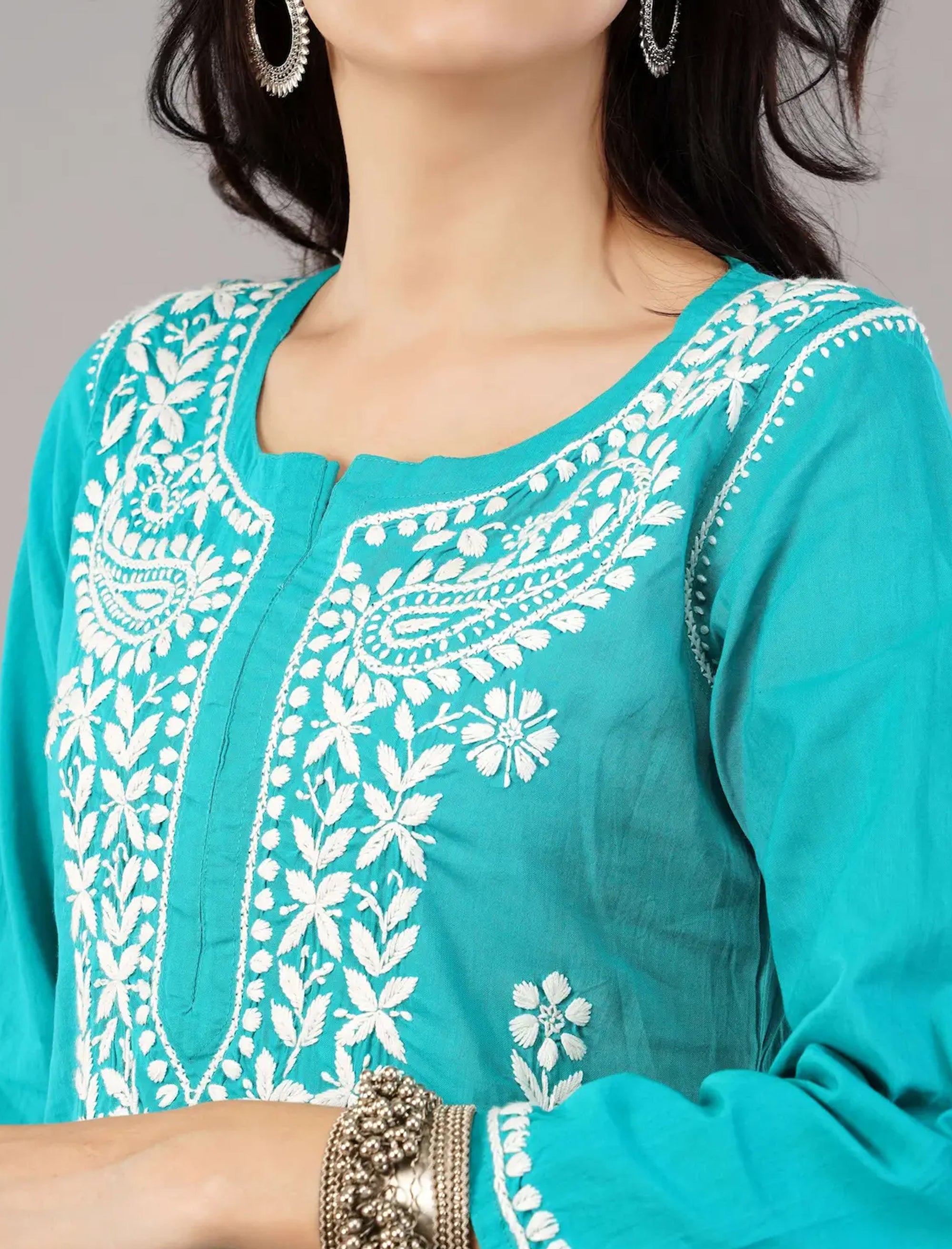 Aasma Chikankari Kurta